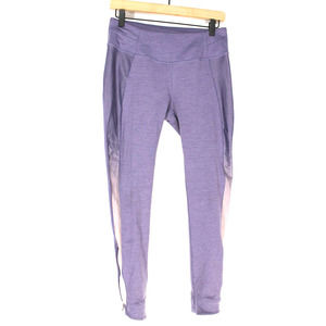 CALIA by Carrie Underwood Warm Leggings Cadet Ombre Splatter Medium Purple